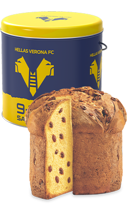 Panettone con Latta Hellas...